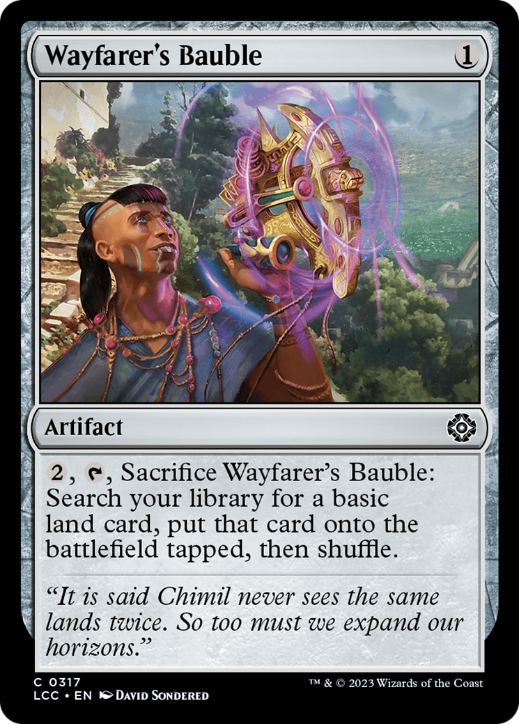 Wayfarer's Bauble [The Lost Caverns of Ixalan Commander] | I Want That Stuff Brandon