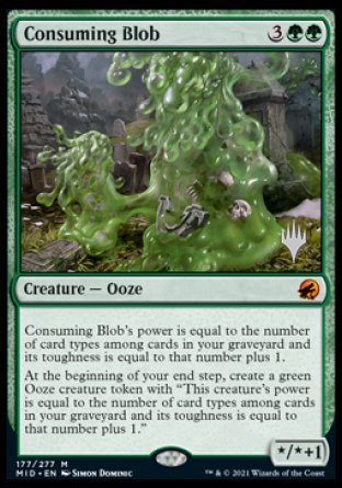 Consuming Blob (Promo Pack) [Innistrad: Midnight Hunt Promos] | I Want That Stuff Brandon