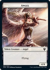 Angel // Elemental (010) Double-Sided Token [Commander 2020 Tokens] | I Want That Stuff Brandon