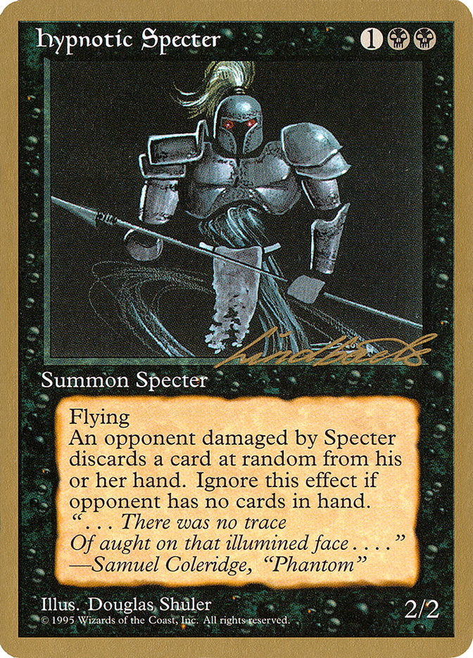 Hypnotic Specter (Leon Lindback) [Pro Tour Collector Set] | I Want That Stuff Brandon