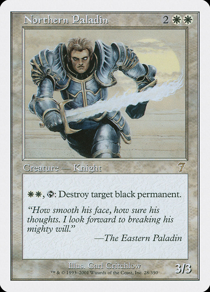 Northern Paladin [Seventh Edition] | I Want That Stuff Brandon