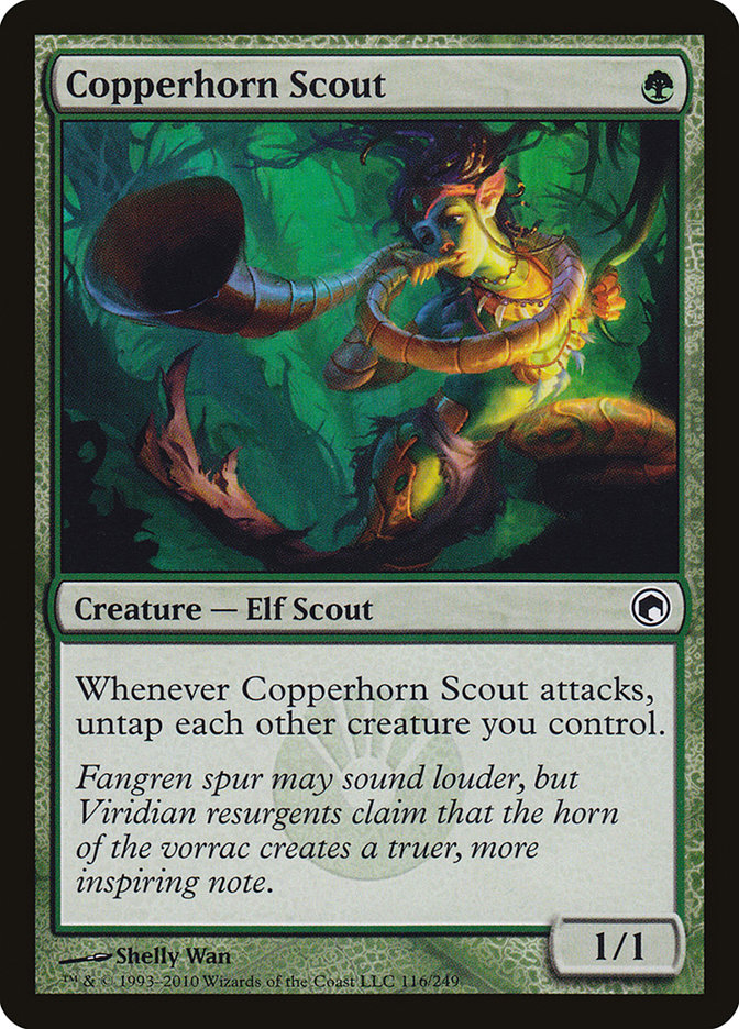 Copperhorn Scout [Scars of Mirrodin] | I Want That Stuff Brandon