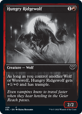 Hungry Ridgewolf [Innistrad: Double Feature] | I Want That Stuff Brandon