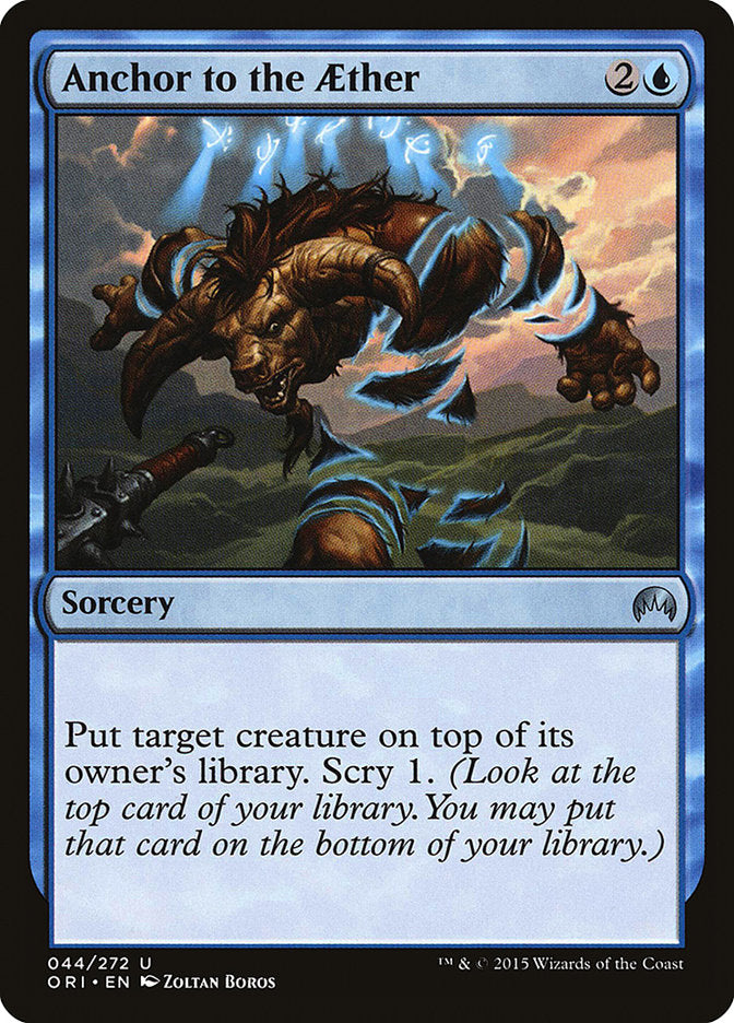 Anchor to the Aether [Magic Origins] | I Want That Stuff Brandon