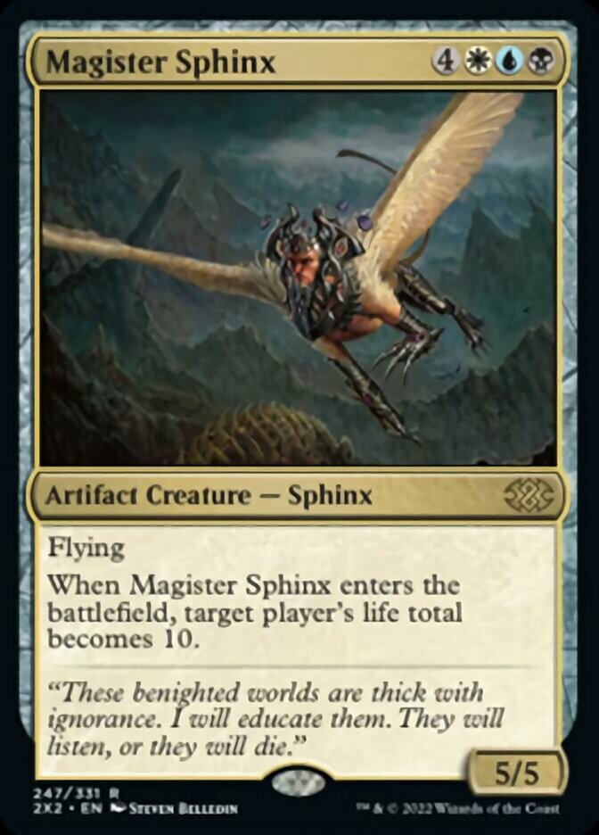 Magister Sphinx [Double Masters 2022] | I Want That Stuff Brandon