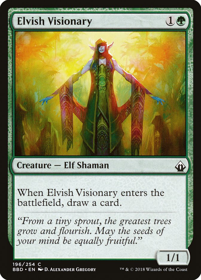 Elvish Visionary [Battlebond] | I Want That Stuff Brandon