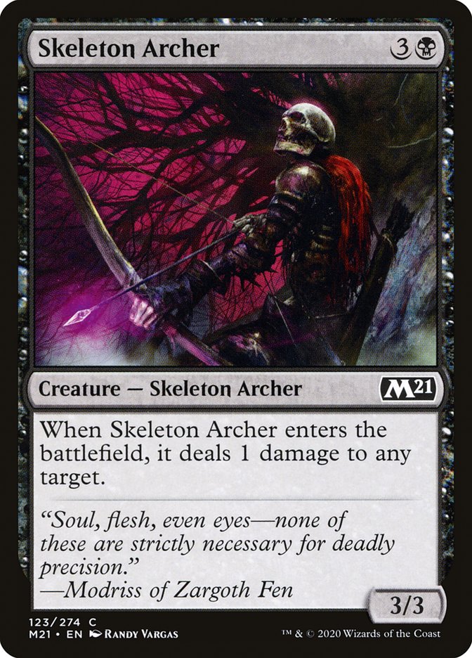 Skeleton Archer [Core Set 2021] | I Want That Stuff Brandon