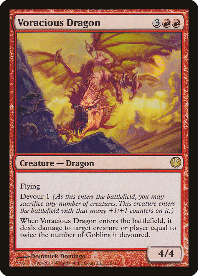 Voracious Dragon [Duel Decks: Knights vs. Dragons] | I Want That Stuff Brandon