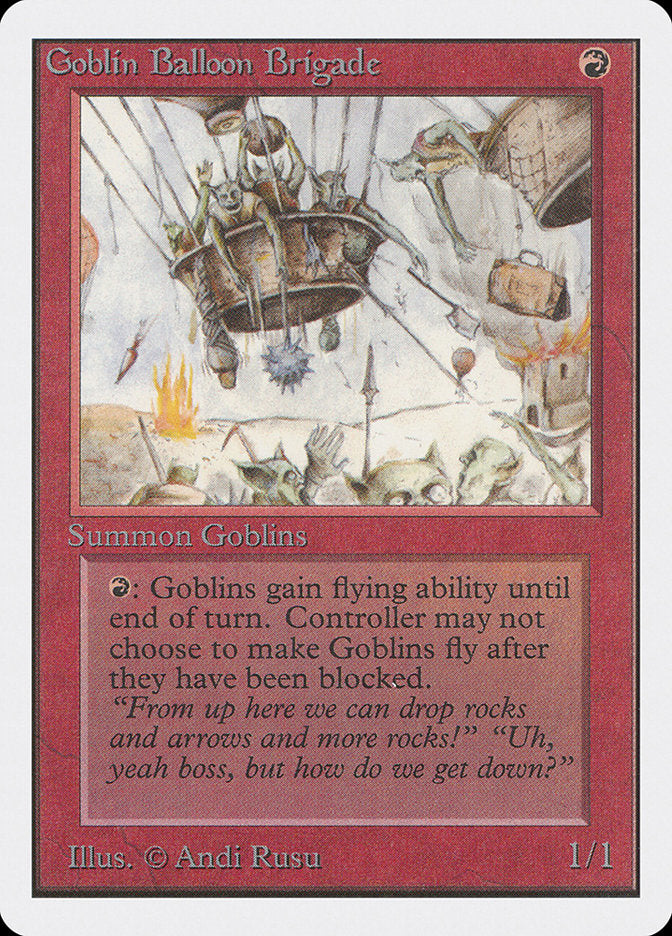 Goblin Balloon Brigade [Unlimited Edition] | I Want That Stuff Brandon