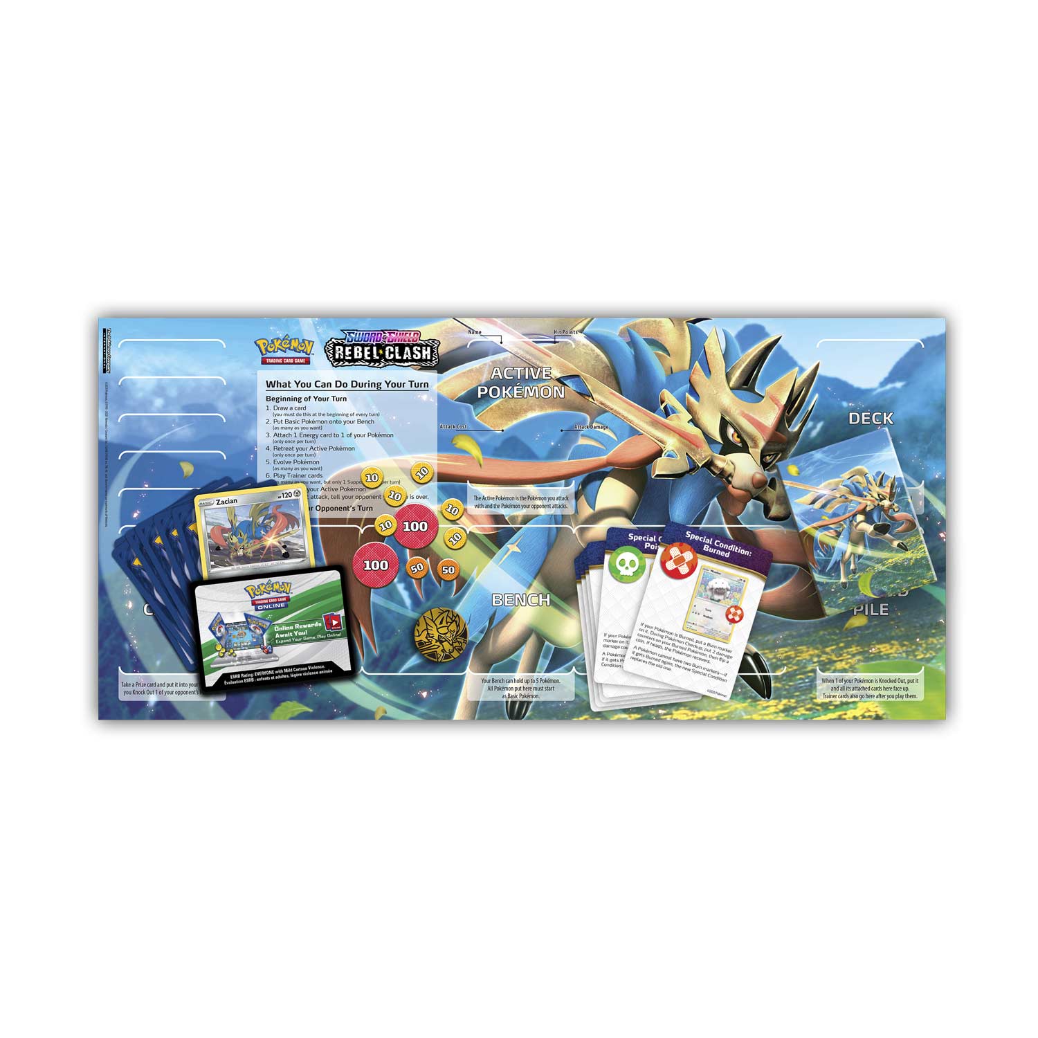 Sword & Shield: Rebel Clash - Theme Deck (Zacian) | I Want That Stuff Brandon