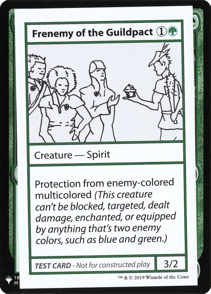 Frenemy of the Guildpact [Mystery Booster Playtest Cards] | I Want That Stuff Brandon