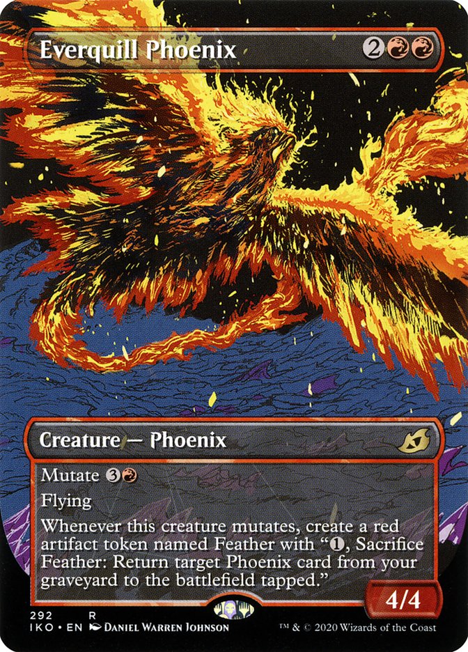 Everquill Phoenix (Showcase) [Ikoria: Lair of Behemoths] | I Want That Stuff Brandon