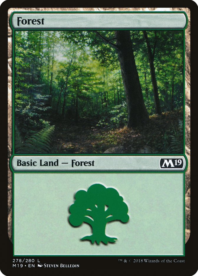 Forest (278) [Core Set 2019] | I Want That Stuff Brandon