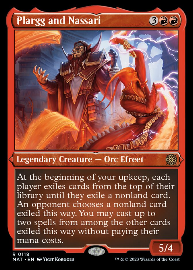 Plargg and Nassari (Foil Etched) [March of the Machine: The Aftermath] | I Want That Stuff Brandon