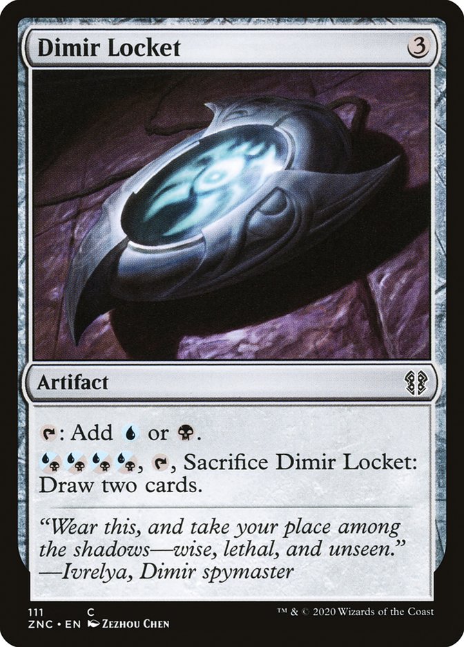 Dimir Locket [Zendikar Rising Commander] | I Want That Stuff Brandon