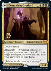 Extus, Oriq Overlord // Awaken the Blood Avatar [Strixhaven: School of Mages Prerelease Promos] | I Want That Stuff Brandon