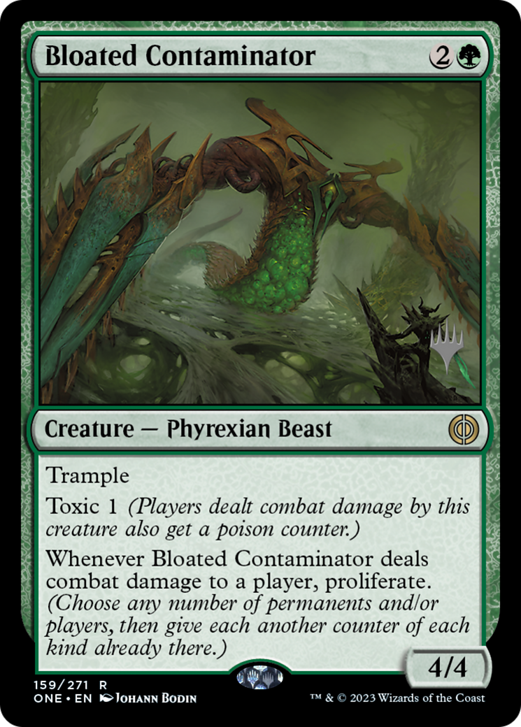 Bloated Contaminator (Promo Pack) [Phyrexia: All Will Be One Promos] | I Want That Stuff Brandon