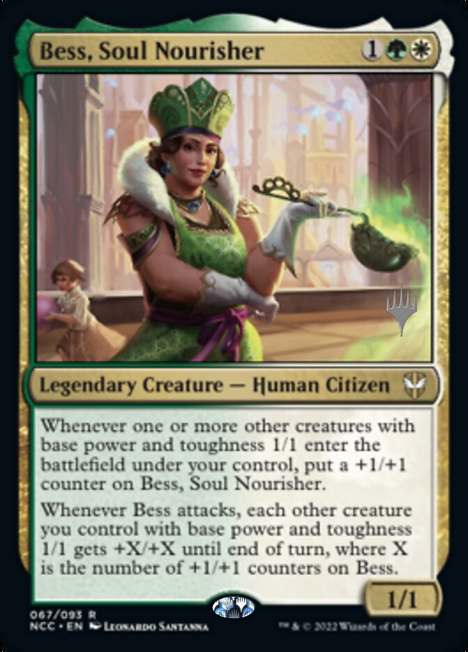 Bess, Soul Nourisher (Promo Pack) [Streets of New Capenna Commander Promos] | I Want That Stuff Brandon