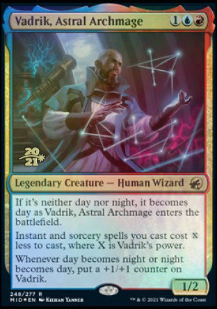 Vadrik, Astral Archmage [Innistrad: Midnight Hunt Prerelease Promos] | I Want That Stuff Brandon