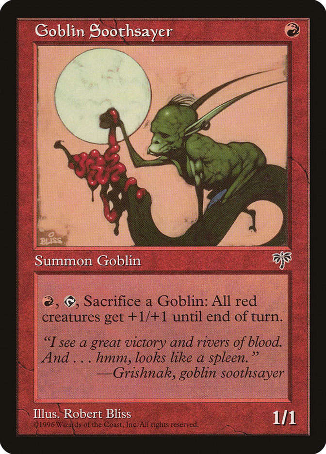 Goblin Soothsayer [Mirage] | I Want That Stuff Brandon