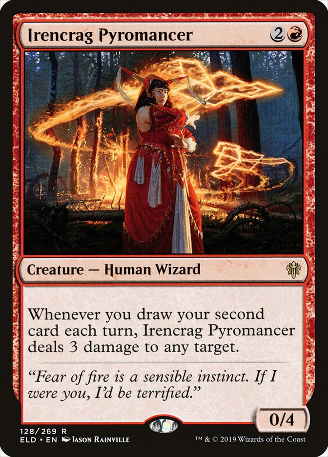 Irencrag Pyromancer [Throne of Eldraine] | I Want That Stuff Brandon