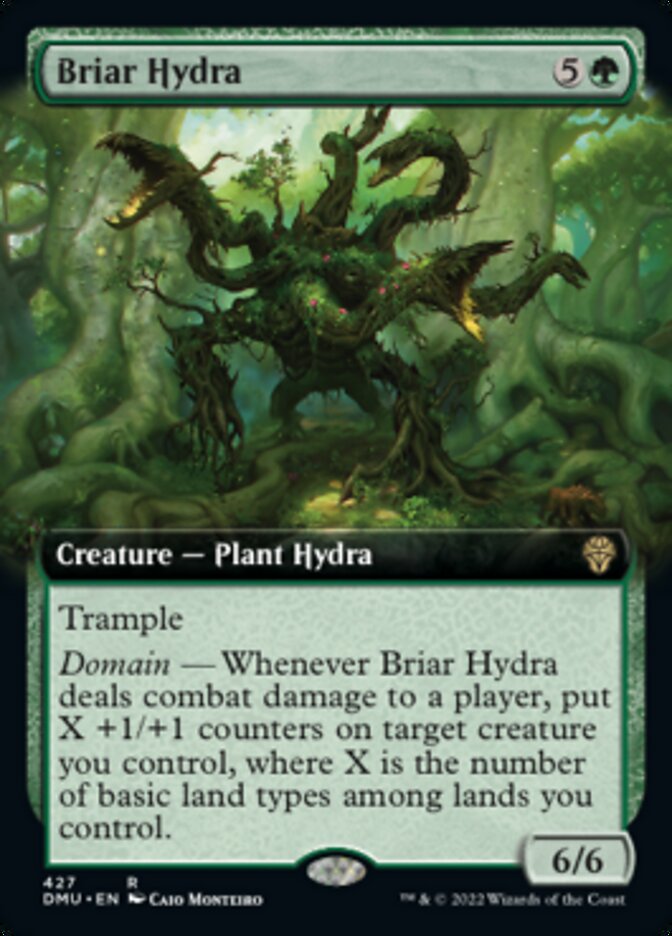 Briar Hydra (Extended Art) [Dominaria United] | I Want That Stuff Brandon