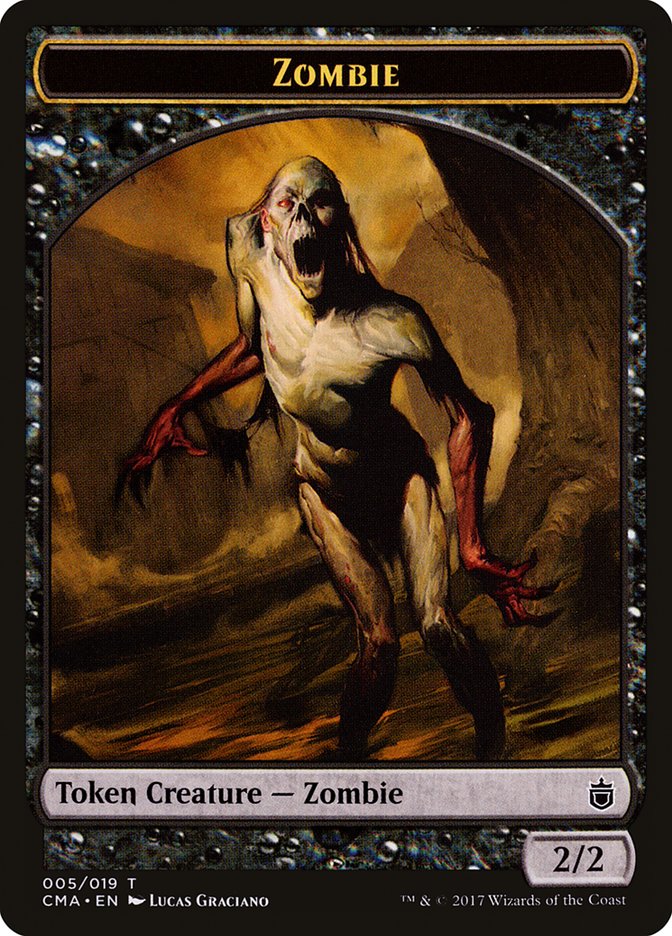 Zombie Token [Commander Anthology Tokens] | I Want That Stuff Brandon