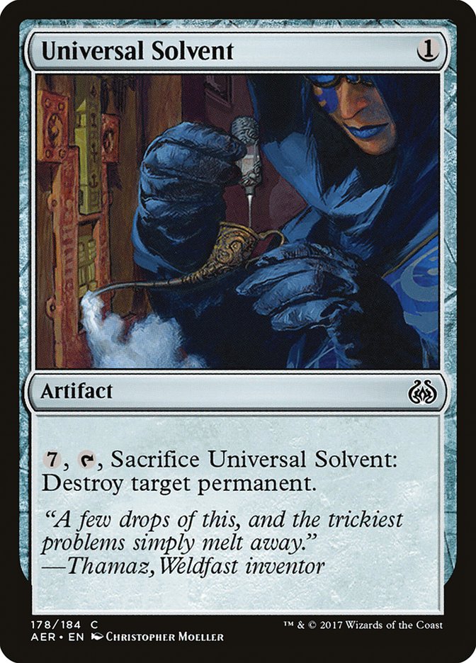 Universal Solvent [Aether Revolt] | I Want That Stuff Brandon