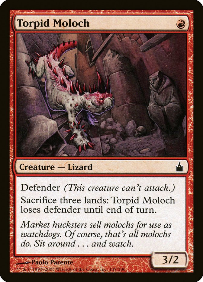 Torpid Moloch [Ravnica: City of Guilds] | I Want That Stuff Brandon