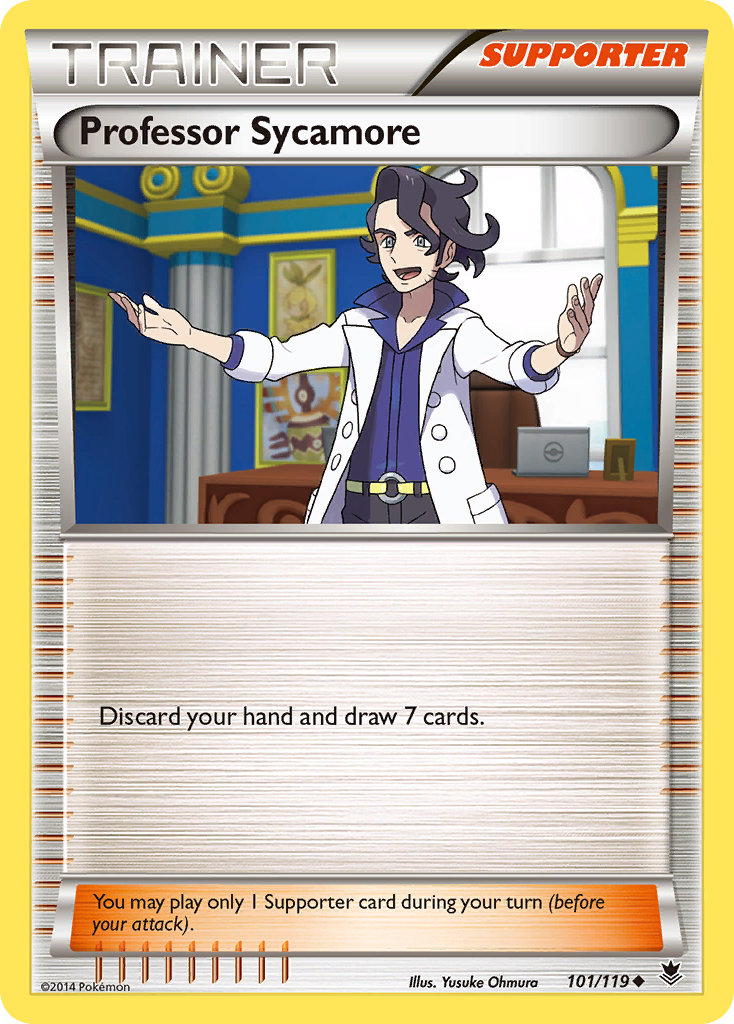 Professor Sycamore (101/119) [XY: Phantom Forces] | I Want That Stuff Brandon