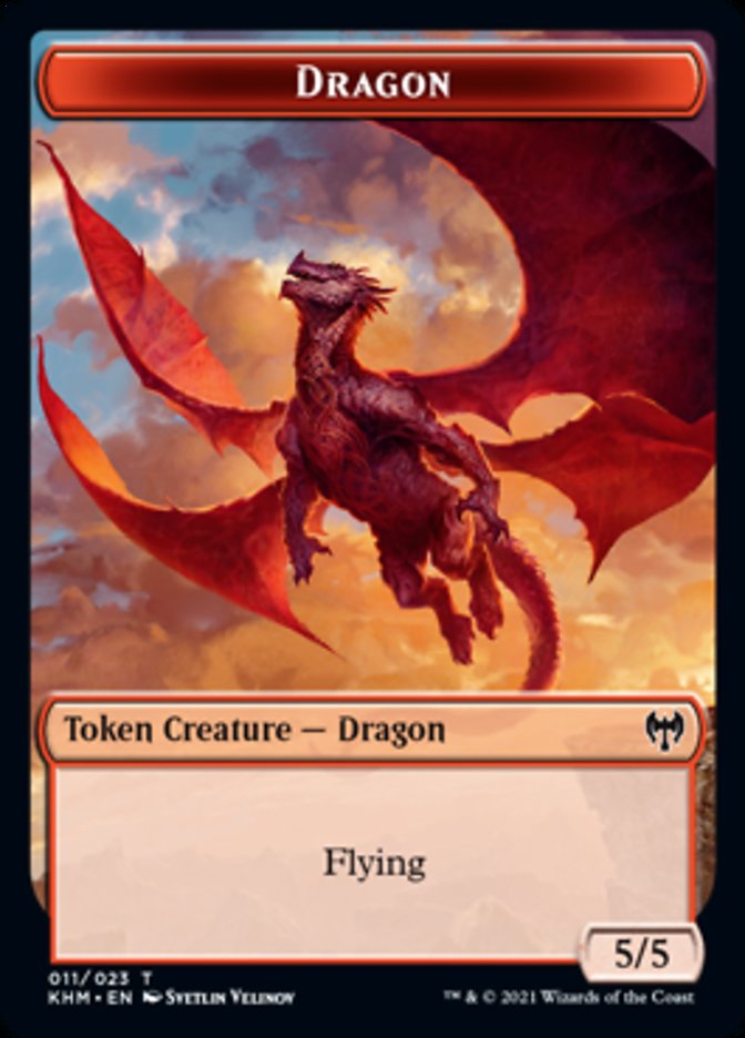 Dragon Token [Kaldheim Tokens] | I Want That Stuff Brandon