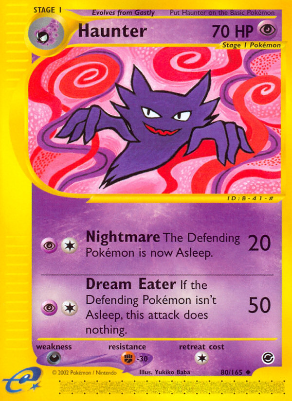 Haunter (80/165) [Expedition: Base Set] | I Want That Stuff Brandon