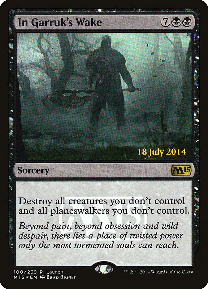 In Garruk's Wake [Magic 2015 Prerelease Promos] | I Want That Stuff Brandon