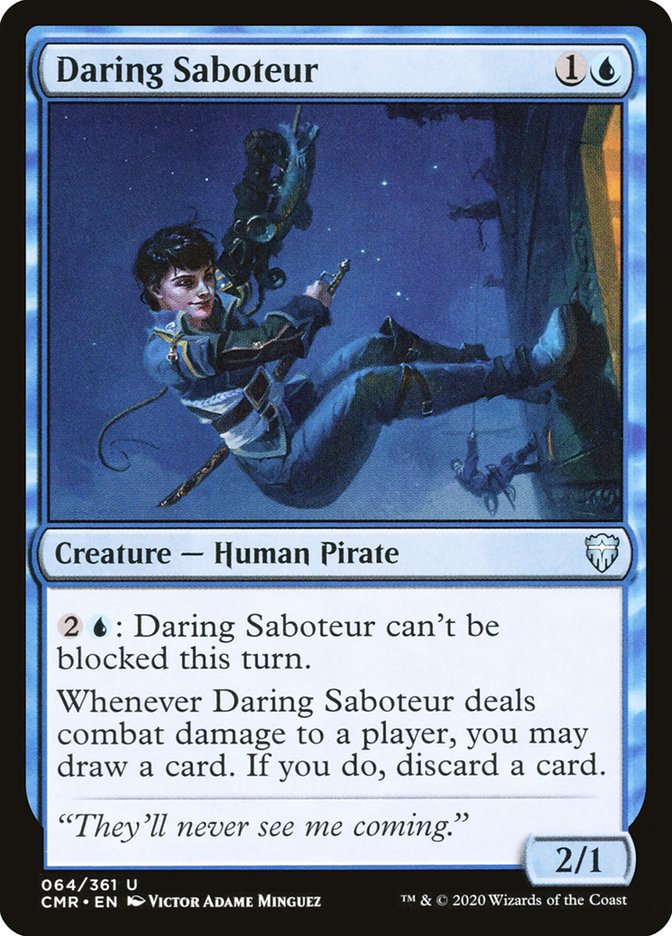 Daring Saboteur [Commander Legends] | I Want That Stuff Brandon