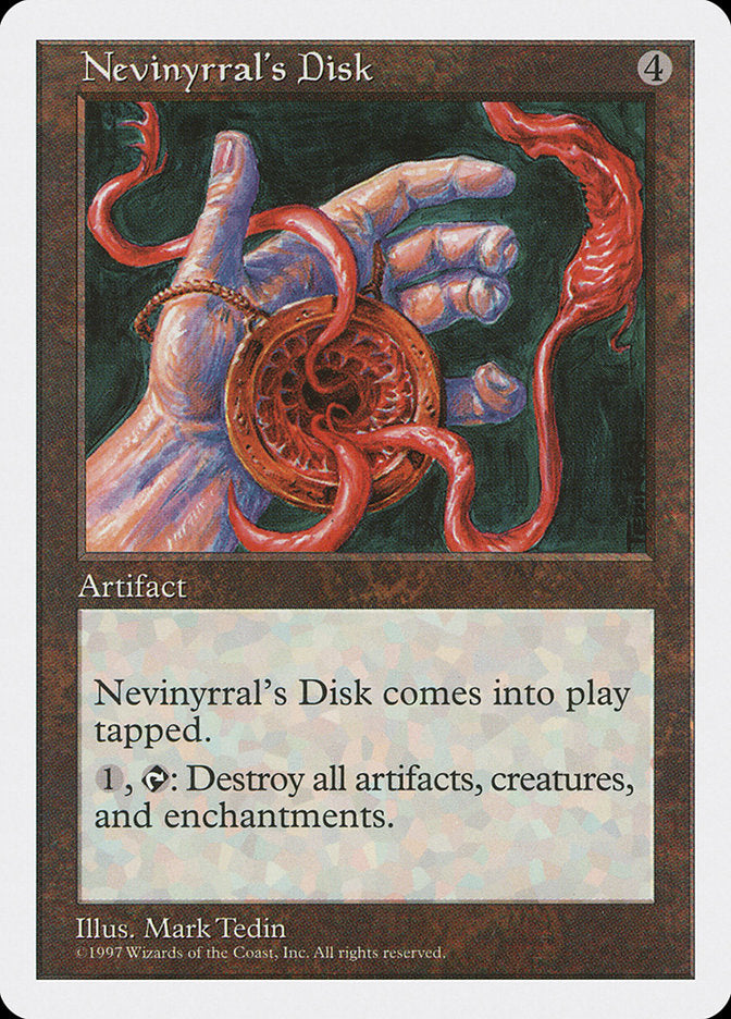 Nevinyrral's Disk [Fifth Edition] | I Want That Stuff Brandon