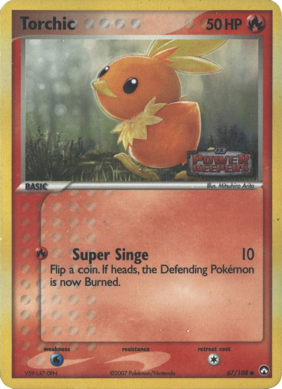 Torchic (67/108) (Stamped) [EX: Power Keepers] | I Want That Stuff Brandon