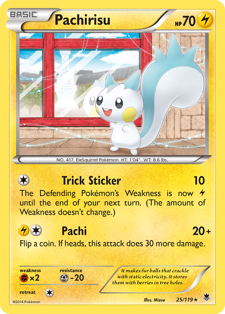 Pachirisu (25/119) [XY: Phantom Forces] | I Want That Stuff Brandon