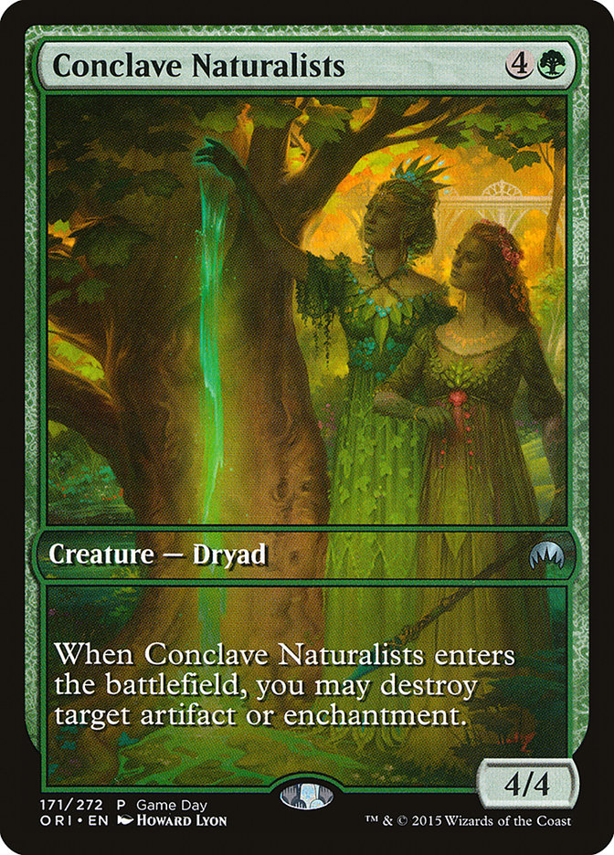 Conclave Naturalists (Game Day) [Magic Origins Promos] | I Want That Stuff Brandon