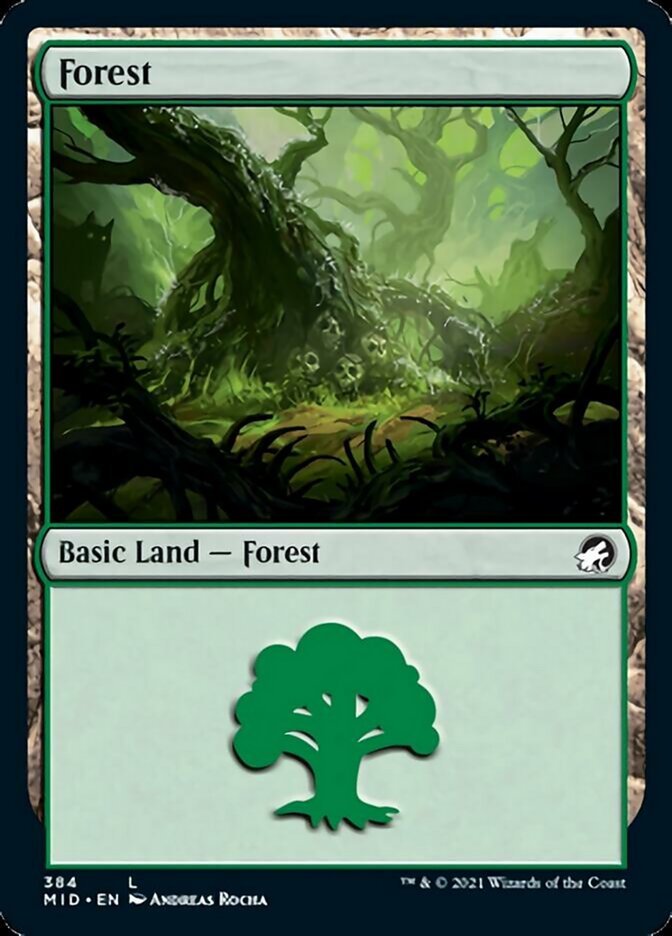 Forest (384) [Innistrad: Midnight Hunt] | I Want That Stuff Brandon