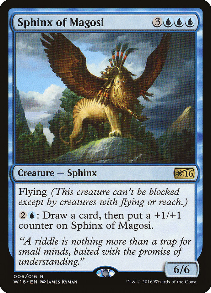 Sphinx of Magosi [Welcome Deck 2016] | I Want That Stuff Brandon