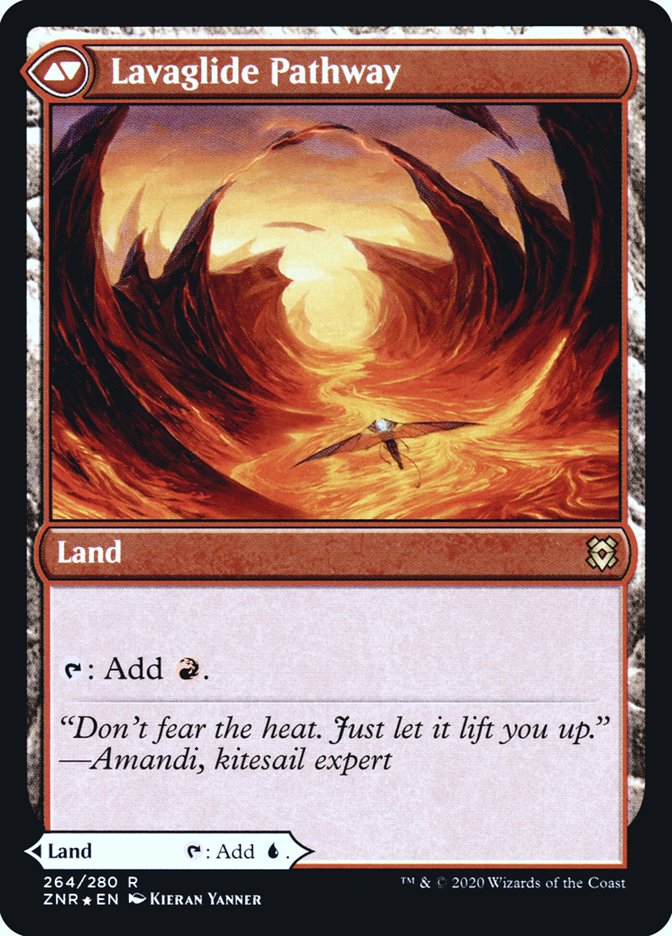 Riverglide Pathway // Lavaglide Pathway [Zendikar Rising Prerelease Promos] | I Want That Stuff Brandon