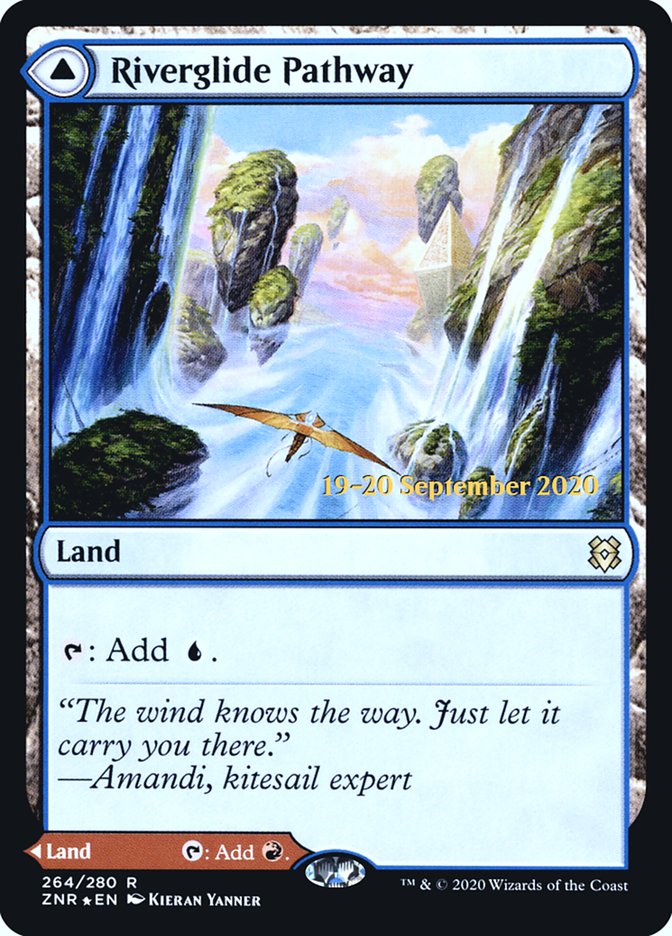 Riverglide Pathway // Lavaglide Pathway [Zendikar Rising Prerelease Promos] | I Want That Stuff Brandon