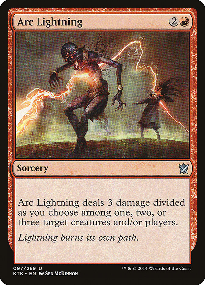 Arc Lightning [Khans of Tarkir] | I Want That Stuff Brandon