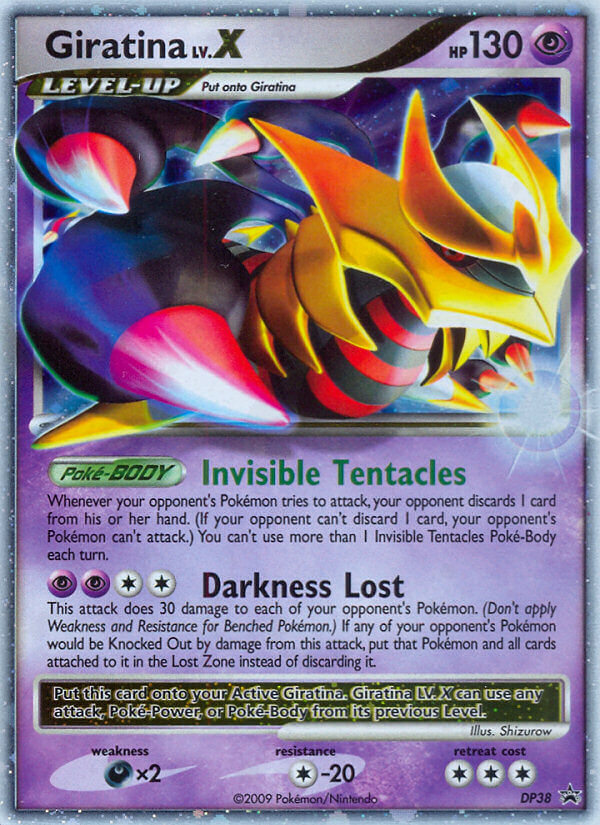 Giratina LV.X (DP38) [Diamond & Pearl: Black Star Promos] | I Want That Stuff Brandon