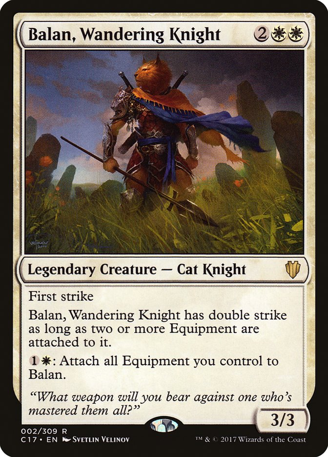 Balan, Wandering Knight [Commander 2017] | I Want That Stuff Brandon