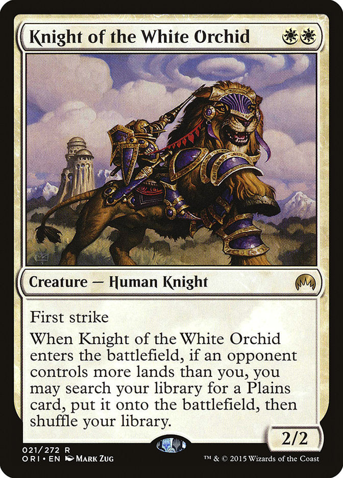 Knight of the White Orchid [Magic Origins] | I Want That Stuff Brandon