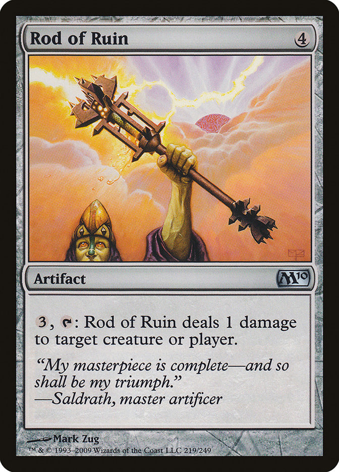 Rod of Ruin [Magic 2010] | I Want That Stuff Brandon