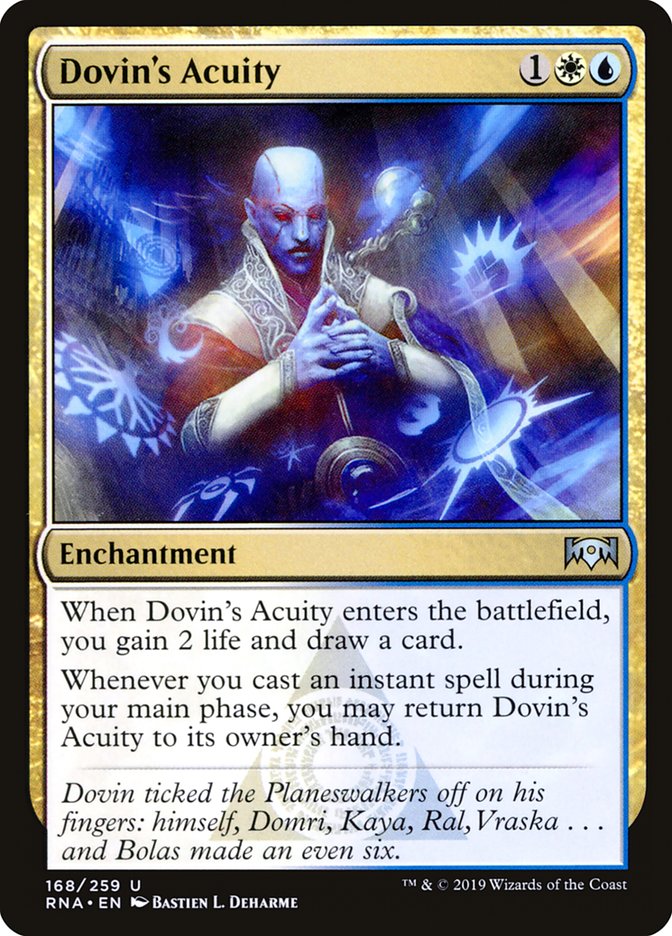 Dovin's Acuity [Ravnica Allegiance] | I Want That Stuff Brandon