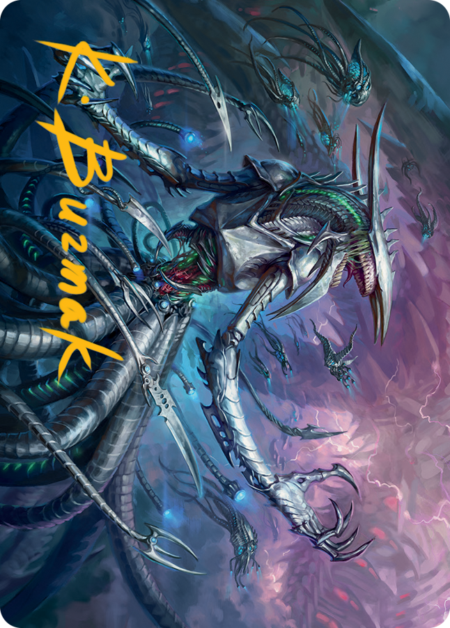 Jin-Gitaxias Art Card (Gold-Stamped Signature) [March of the Machine Art Series] | I Want That Stuff Brandon