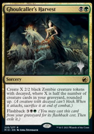 Ghoulcaller's Harvest (Promo Pack) [Innistrad: Midnight Hunt Promos] | I Want That Stuff Brandon